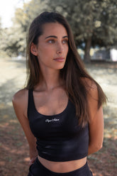 Rally Tank Top in Black