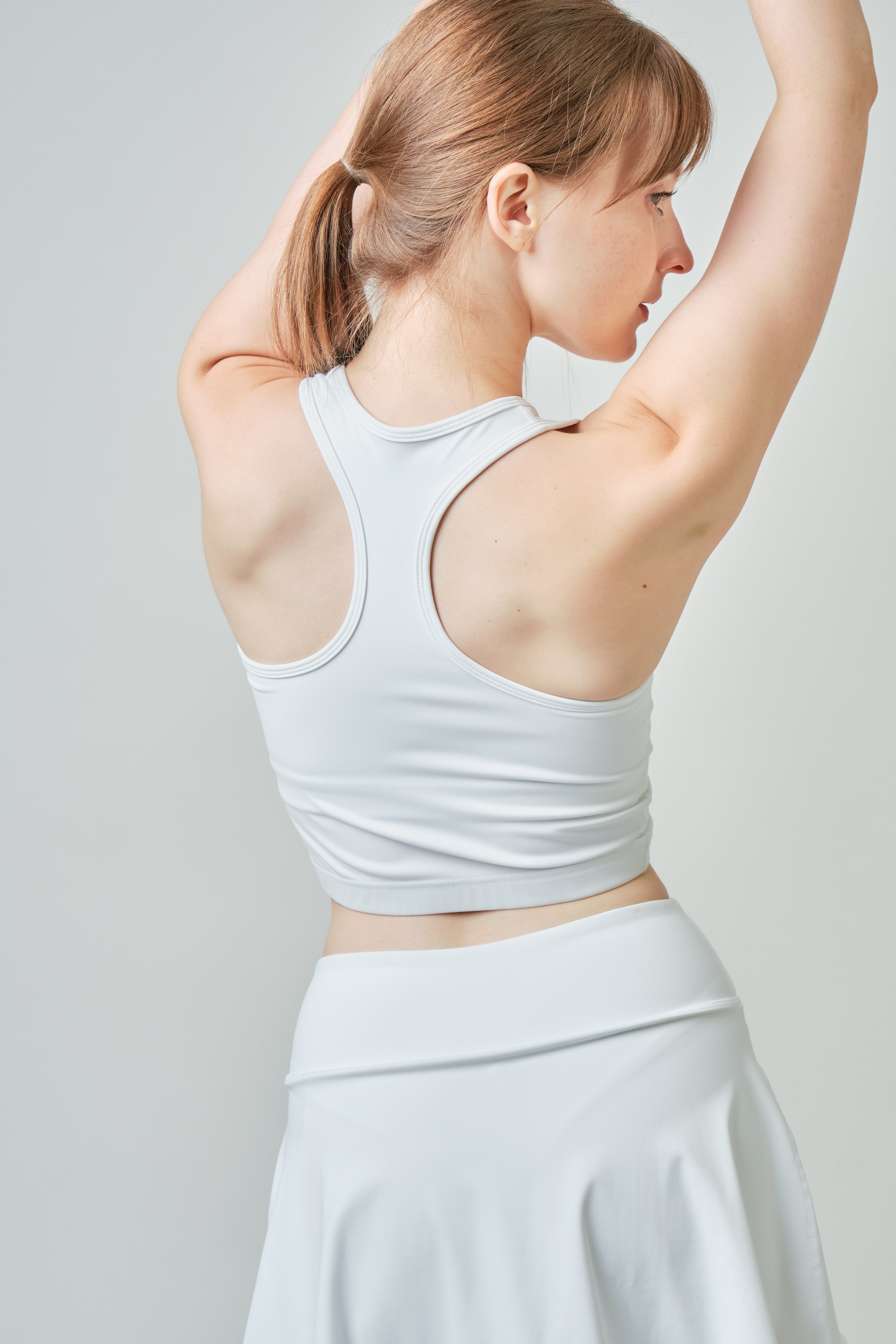 Rally Tank Top in White